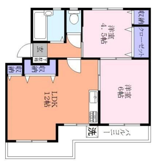 八千代台西オーガスタの間取り