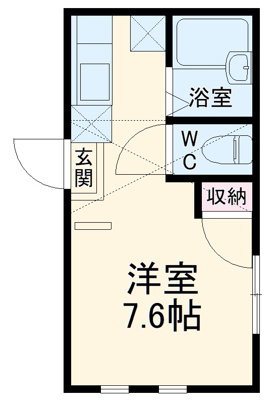 ワイズ天王町星川の間取り