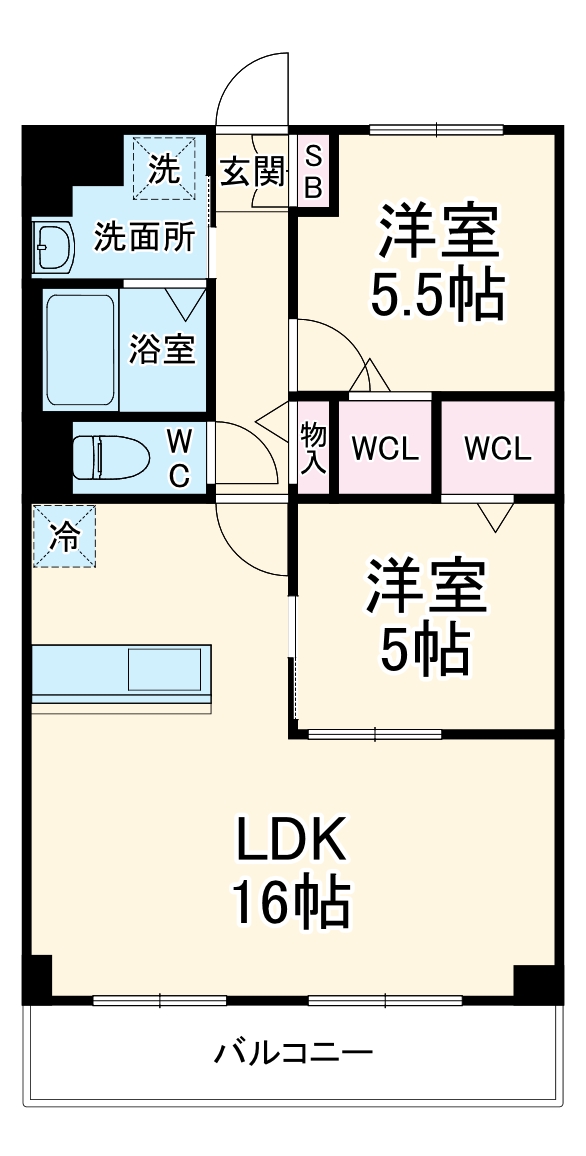 (仮称)大和市西鶴間3丁目マンションの間取り
