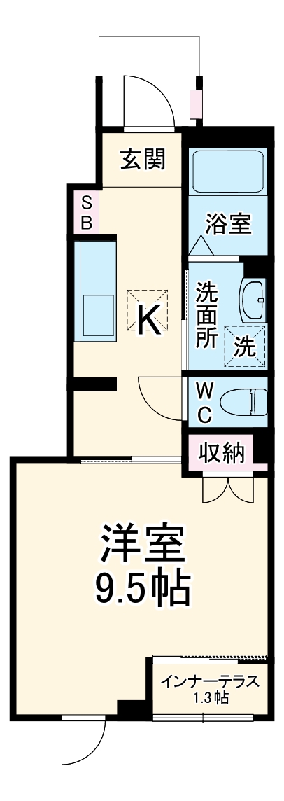 シェルル・スターテラス和合(仮)の間取り