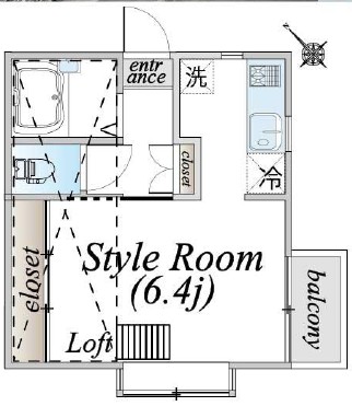 BELL東岸町の間取り