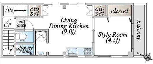 バディ88の間取り