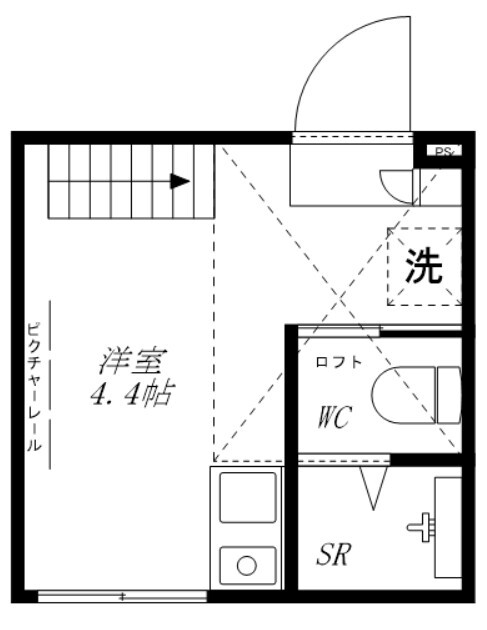 ハーモニーテラス南小岩Ⅲの間取り
