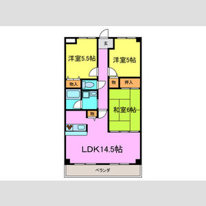 ベレールの間取り