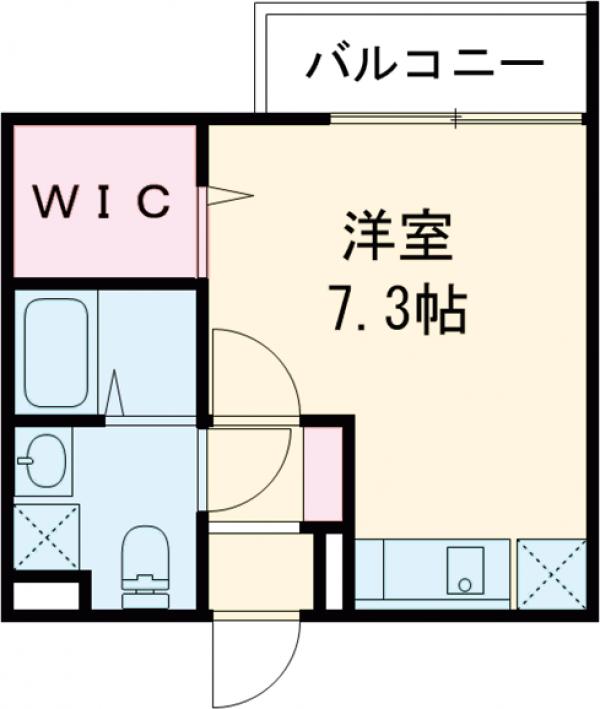 富士見町の完工年月(2026年1月)築の賃貸アパートの間取り