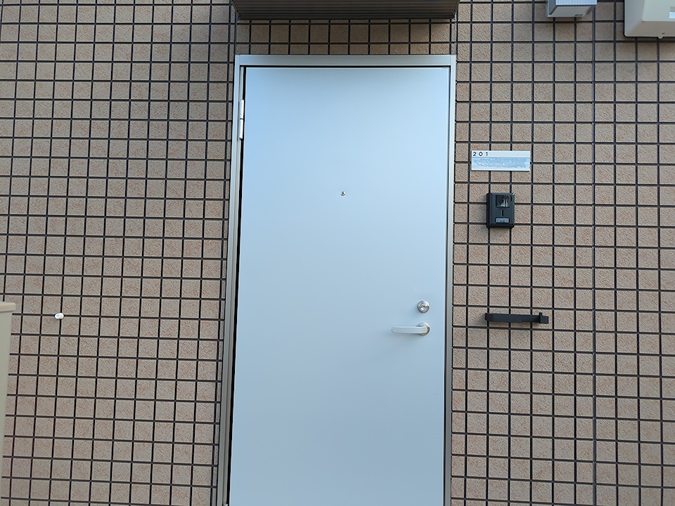 8/30 玄関