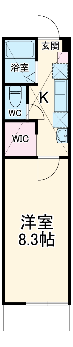 リブテラスの間取り