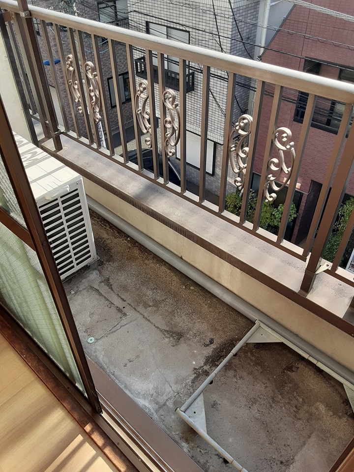 10/19 バルコニー