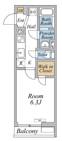 リブリ・北綾瀬の間取り