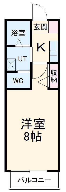 Dias Town 大清水 A棟の間取り