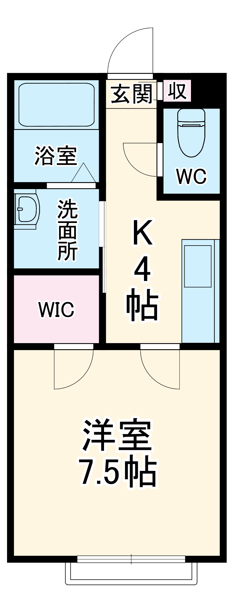 ステーラ相模原の間取り
