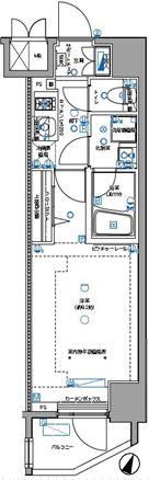 パティーナ大山の間取り