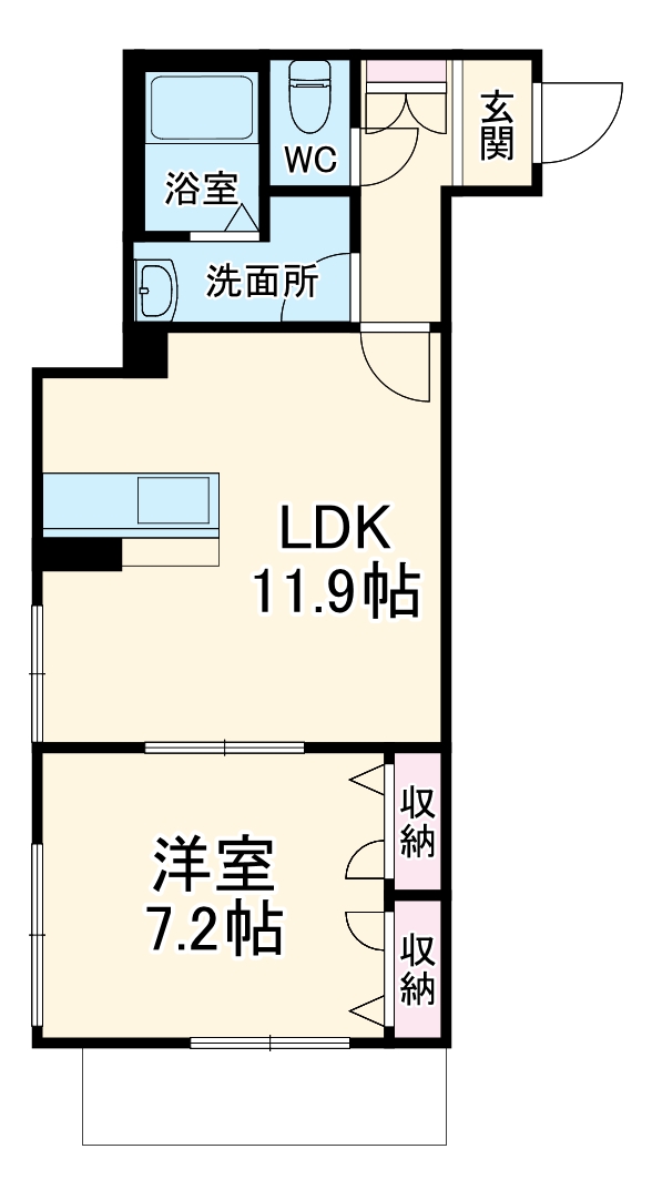 Ciero azul 東海岸の間取り