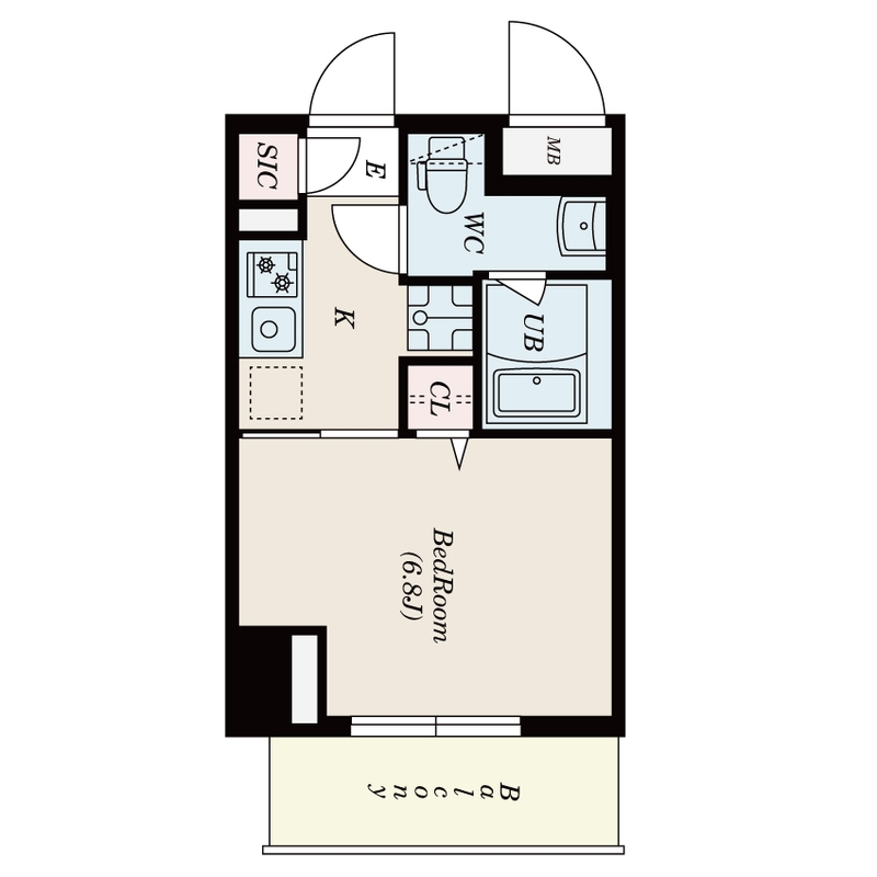 S-RESIDENCE松戸Licht(リヒト)の間取り