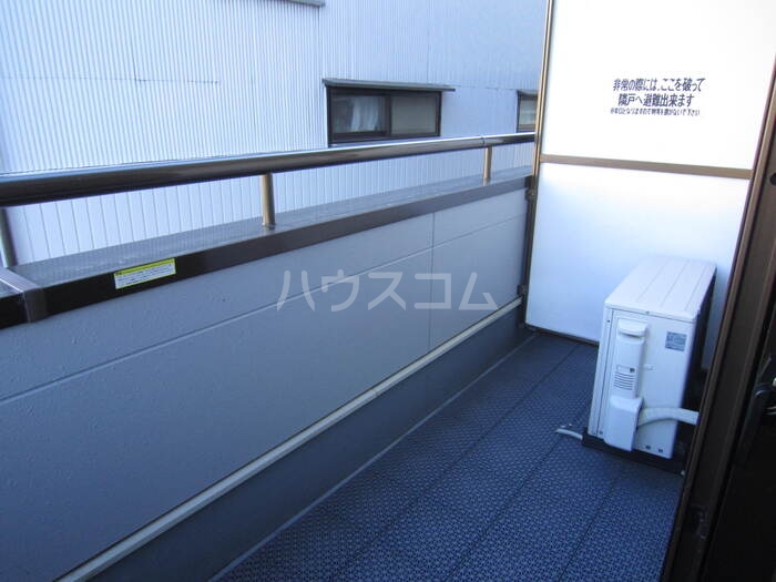 12/25 バルコニー