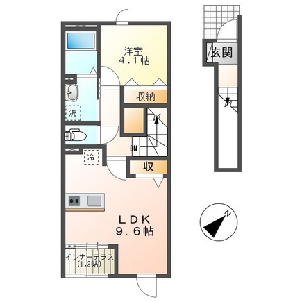 アベニールの間取り