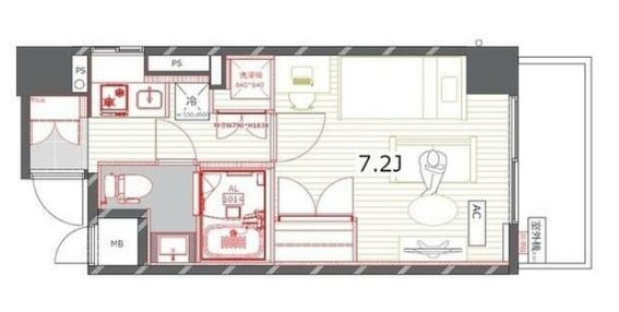 コスモリード大森の間取り