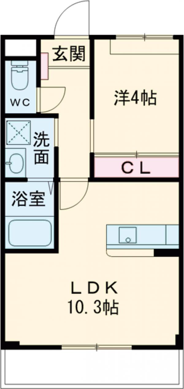 クレール(clair)の間取り