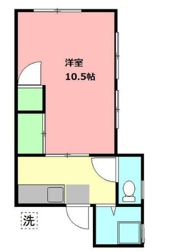 サニーハイツ千葉寺の間取り