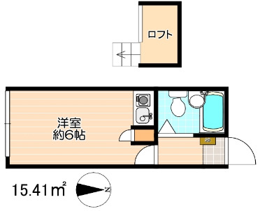 ブルーメアライ71の間取り