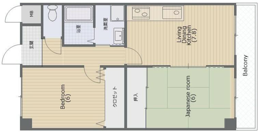 なつみ館の間取り