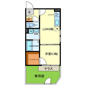 コンフォルタ京都西の間取り