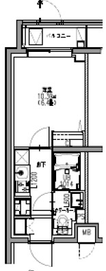 SーRESIDENCE行徳courantの間取り