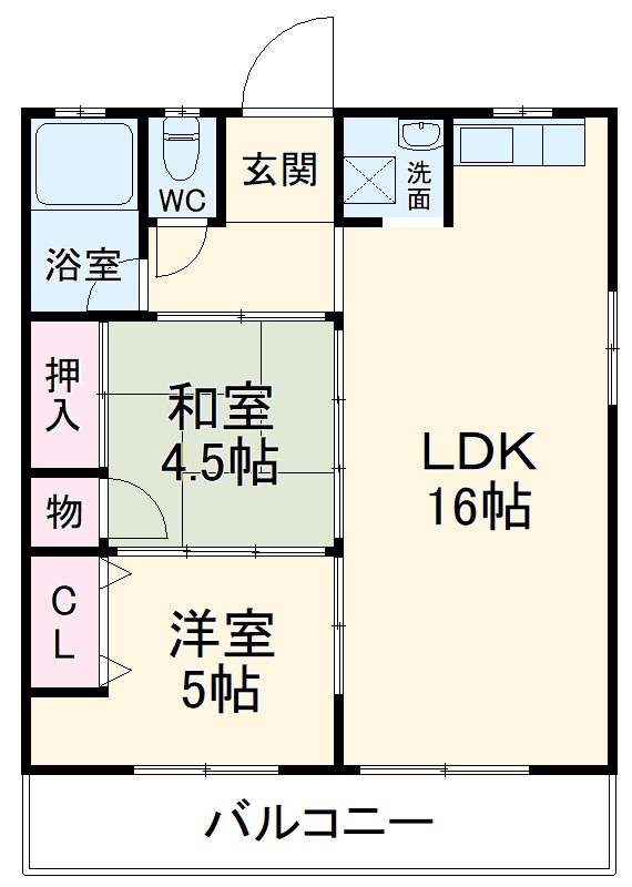 峰ビルの間取り
