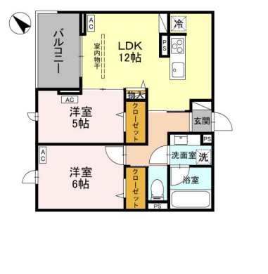 Noble villa浦和美園の間取り