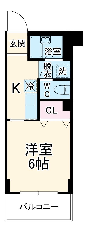 Grace Court Musashikosugiの間取り