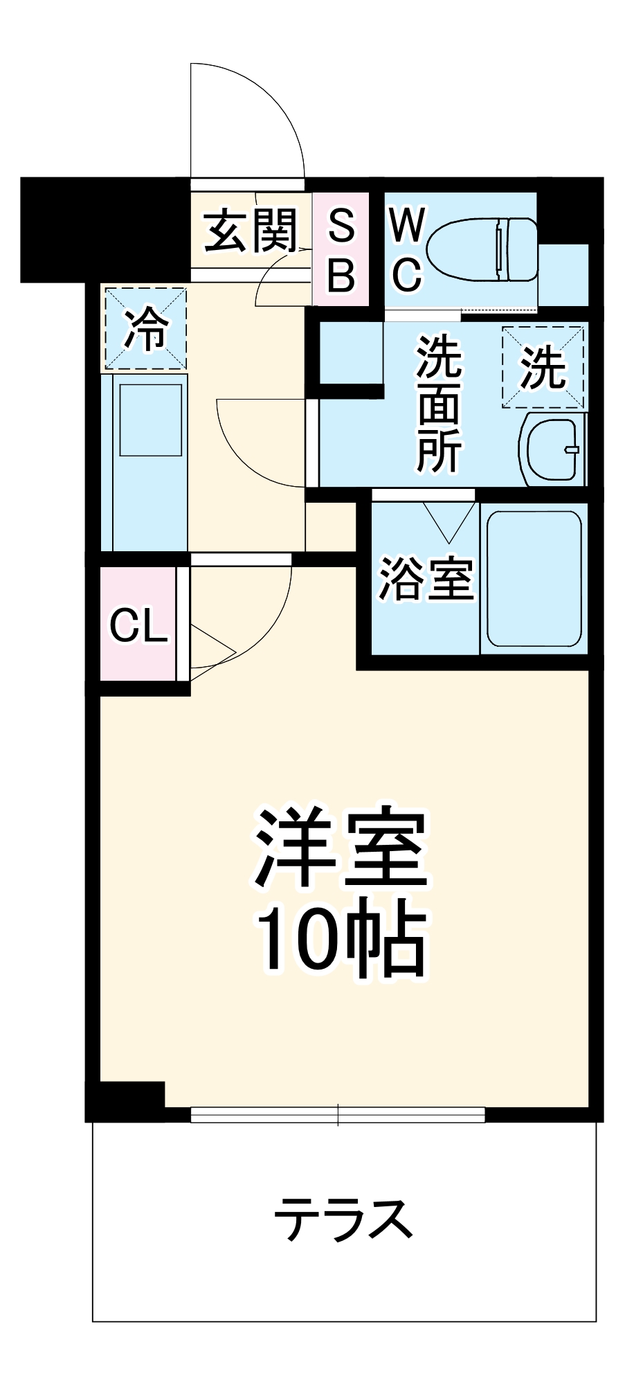 COZY山下通2の間取り