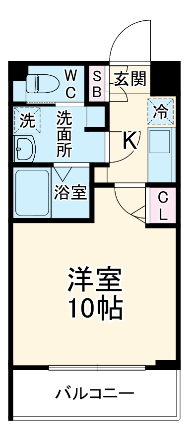 COZY山下通2の間取り