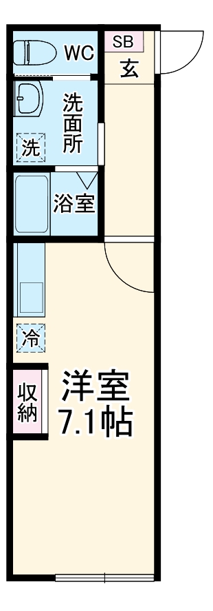 西町Live!の間取り