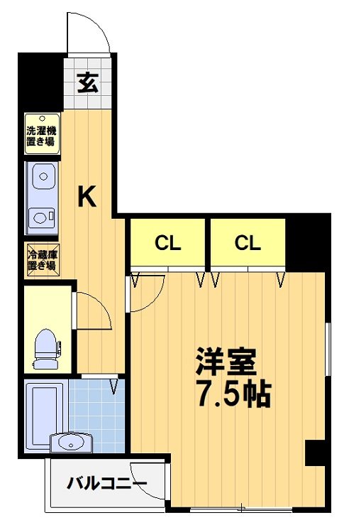 フォルム大将軍の間取り