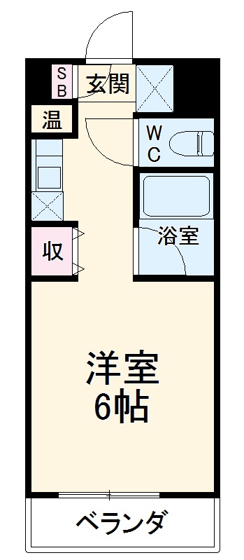 フジヤマンションの間取り
