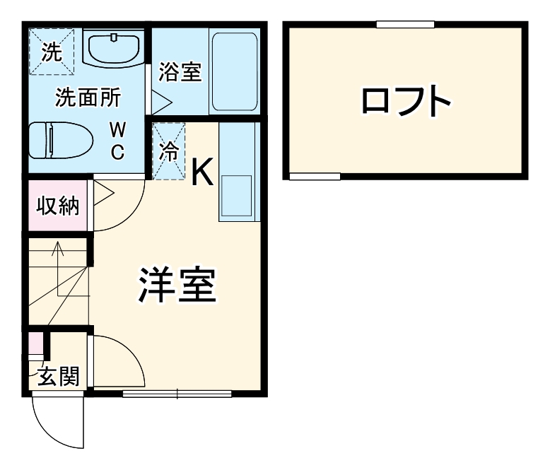 ＶＯＫ　ＭＩＹＡＭＡの間取り