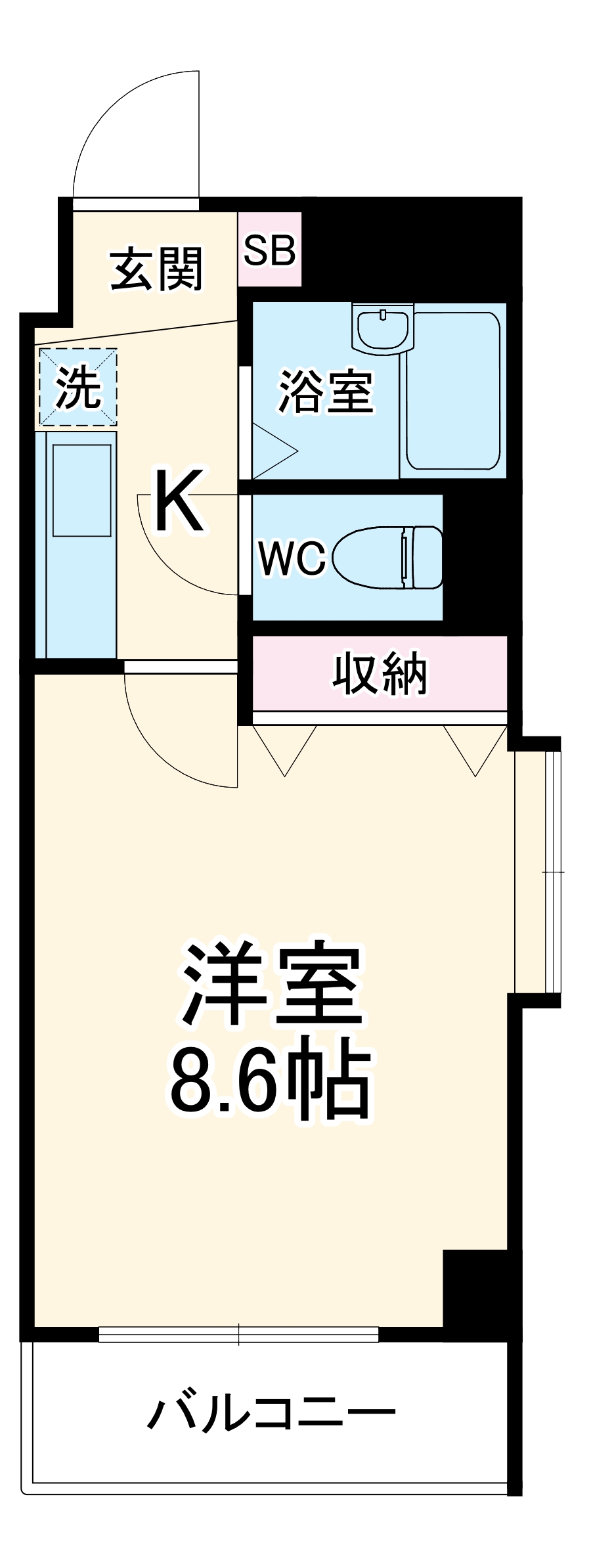 シティライフ本郷の間取り