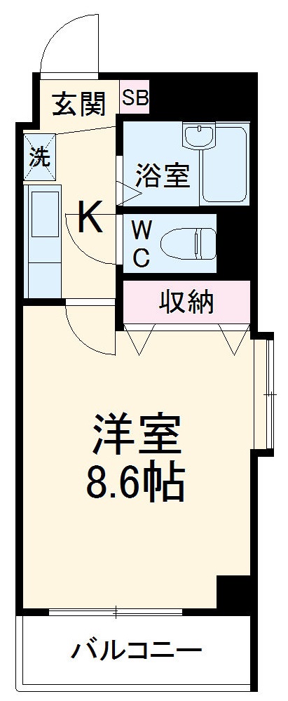 シティライフ本郷の間取り