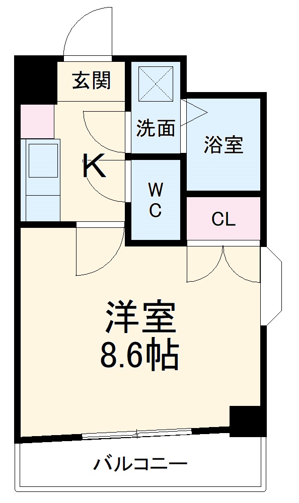 シティライフ本郷の間取り