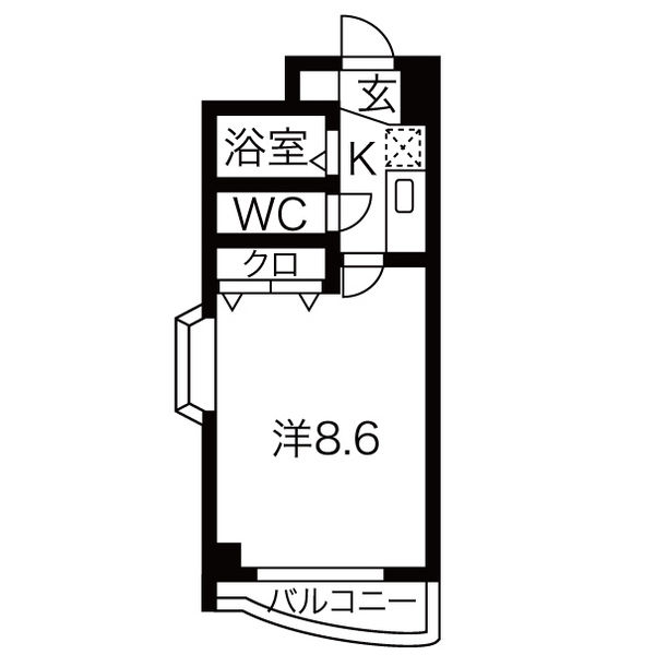シティライフ本郷の間取り