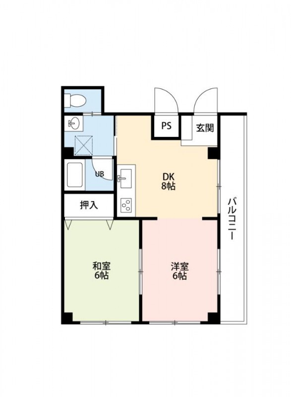 ニューライフステージⅡの間取り