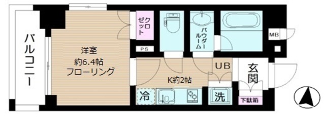 レキシントン・スクエア本所吾妻橋の間取り