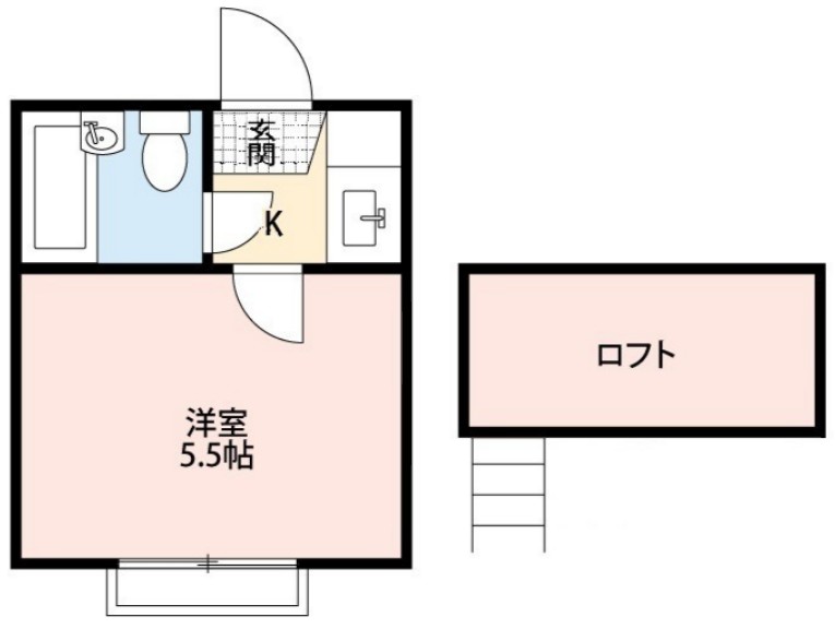 コーポ巣鴨 B棟の間取り