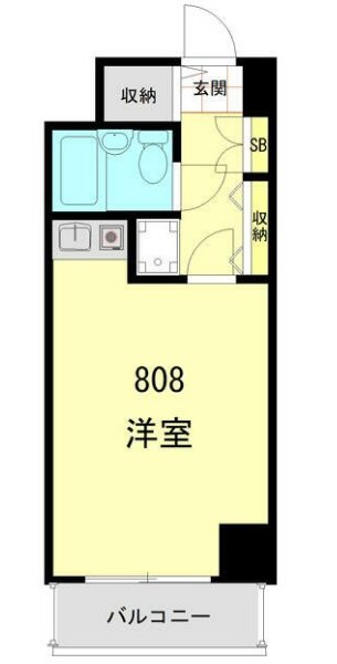 ビクセル川崎の間取り