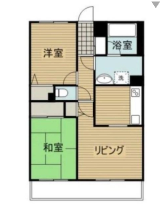 キャンベルハイツ綱島の間取り