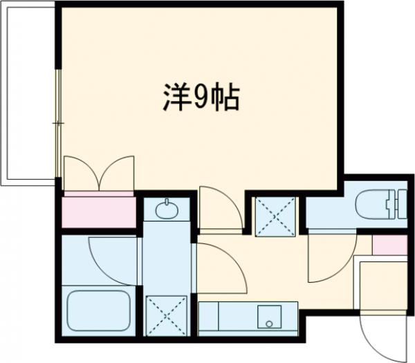 NORTH APARTMENTの間取り