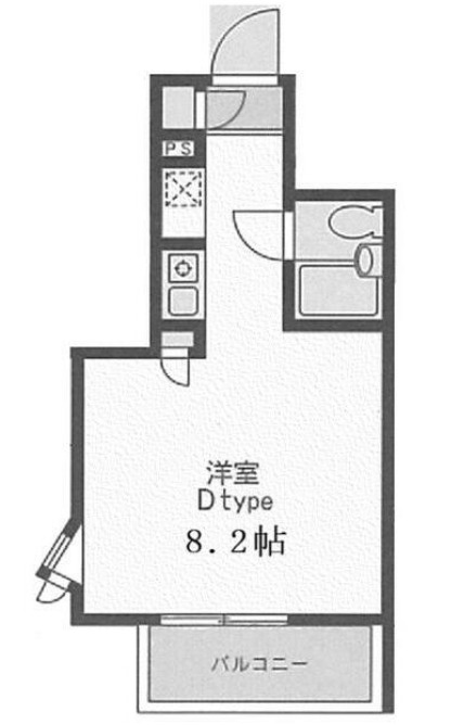 井田中ノ町の完工年月(1991年3月)築の賃貸マンションの間取り