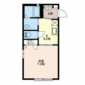 モンステラーハウスの間取り