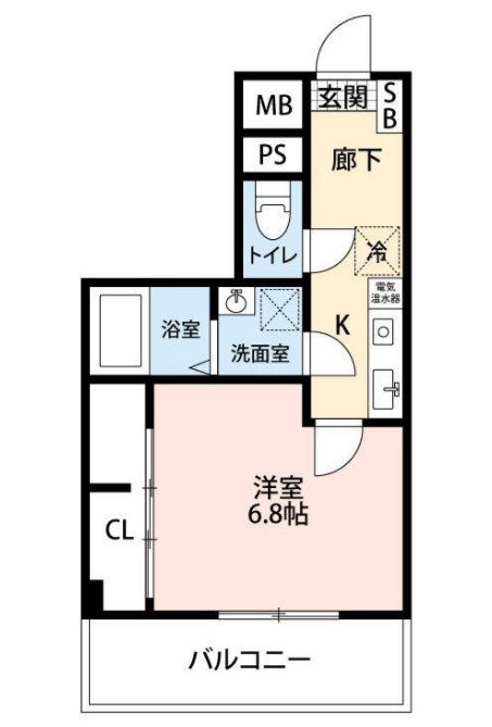 中台けやき苑の間取り