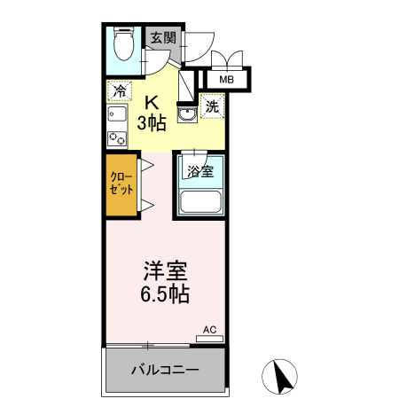 ボンヌシャンスの間取り